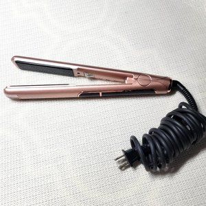 HTG Professional Hair 1 inch Flat Iron Ceramic Tourmaline Plates